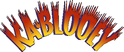 Ka-blooey logo for Super Nintendo